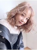 ふわふわボブ_ショコラアッシュヘルシースタイル_58897