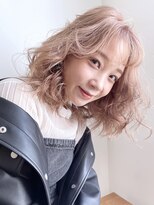 アルバム 銀座(ALBUM GINZA)&nbsp;ふわふわボブ_ショコラアッシュヘルシースタイル_58897