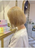 収まりの良いボブカット☆ボブ/インナーカラー[北千住]