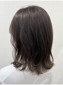 落ち着いたこなれミディ/30代/40代/50代/ハイトーン