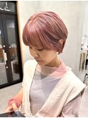 【LAMP hair】ピンクベージュ