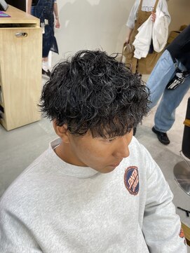 ニコフクオカヘアーメイク(NIKO Fukuoka Hair Make) 【NIKO】メンズ/パーマ/ツイストスパイラル/波巻きパーマ