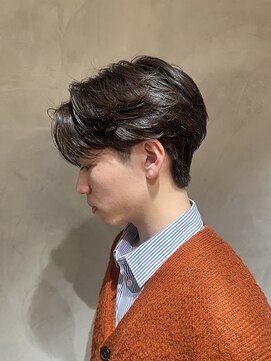 ニコ トウキョウ ヨコハマ(nico) センターパート/ニュアンスパーマ/メンズスタイル