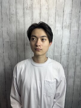 ビューティドレッセヤマノ 池袋パルコ(Beauty Dresse YAMANO) メンズツーブロックセンターパート