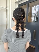 ラグ バイ シゲルカットクラブ 神田久志本店(lag)&nbsp;お呼ばれヘア編み下ろし♪