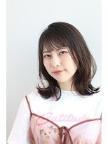 ヘアーアンドメイク エクリ 不動前店(Hair&Make equri)&nbsp;外ハネミディアム