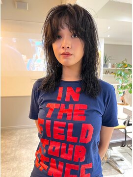 アン(Un) ニュアンスパーマ／ブリーチパーマ