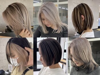 ウル 岡山駅店(ULu.)の写真/豊富なデザインカラー♪【岡山ハイライト/インナーカラー/バレイヤージュ/アンブレラカラー/ルーツカラー】