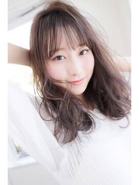 クシュ 本川越店(kusyu...) ブルーカラーワインレッドお団子ヘアチェリーレッド刈り上げボブ