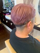 ヘアショップエヌアンドエー 久喜 栗橋店(hairshop N&A) おしゃれな抜け感ハイトーンカラー◎ピンクベージュ/ブリーチ