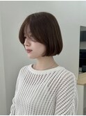 【ami】ボブ/ブラウンカラー/ヘアカラー/四条/河原町