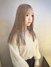 【学割U24】ハイブリーチ + ケアカラー + カット +髪質改善TOKIO TR￥26000