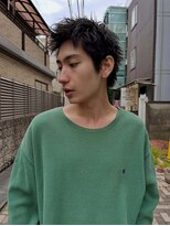 ヒュージ 三軒茶屋(huge)&nbsp;スパイキーショート/ニュアンスパーマ/メンズカット/メンズ