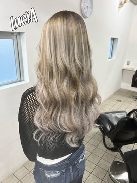 ルシア 京都四条河原町烏丸(LuciA) 【レミー100%/54cm】レミーシールエクステ100枚×カラー