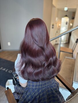 アオ(ao.) 秋にかわいいラベンダーピンク