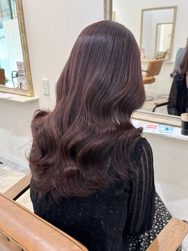 フランチェスカドット オオサカ(francesca.osaka) “ブリーチなし” ラベンダーブラウン