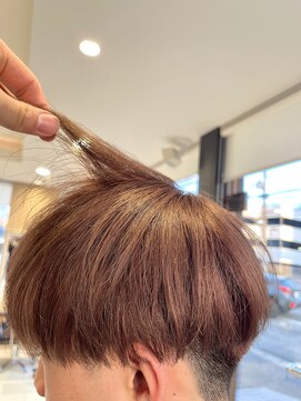 アレーズバイベニボンズ(Alaise by Beni,Bond's) 濃いめミルクティーベージュマッシュ