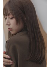 ページボーイ美容室&nbsp;綺麗にまとまる艶髪ロング