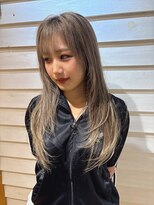 アヴァンス 天王寺店(AVANCE.) ミルクティーベージュ×レイヤー