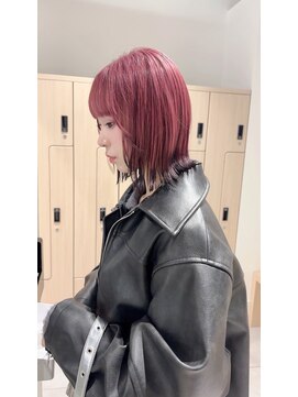 モリオフロムロンドン 大宮店(morio from London) 【坪井】ブラック ×ピンク