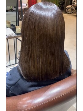 アルファ(Hair Salon alpha) 【大人可愛い×艶感】ショコラベージュ×メテオトリートメント