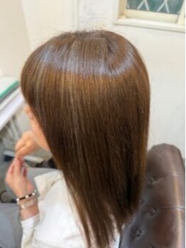 ロア ヘアーアンドビューティー(LOA hair&beauty)の写真/染めるだけじゃない!人気の白髪ぼかしで自然な仕上り。髪/頭皮に優しいオーガニックカラーでダメージレス★