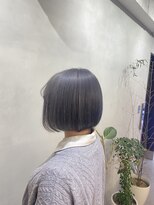 エイト プラット 渋谷2号店(EIGHT plat)&nbsp;ラベンダーグレー　ブリーチカラー　1/23