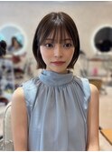 【大阪梅田】韓国風ボブ
