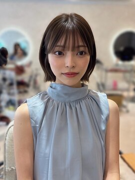 エヌ 大阪梅田店(enu) 【大阪梅田】韓国風ボブ