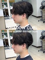 テラス(Terrace by Relato) 毛流れシャドウルーズスパイラルセンターパート赤羽メンズパーマ