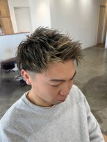 サロン(SALON)&nbsp;メンズカラー【メッシュ×短髪】
