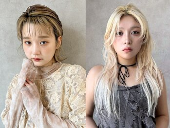 ミューバイケンジ(miu by KENJE)の写真/透明感抜群のイルミナでお洒落なハイライト/ダブルカラーに◎個性派color、韓国風ヘアで周りと差をつけて♪