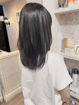 キャアリー(Caary) 福山美容室caary髪質改善ストレートレイヤーロング30代40代50代