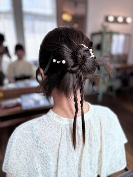 ビューティーサロン マツキ(Beauty Salon Matsuki)の写真/≪結婚式/二次会/女子会/お呼ばれに★≫シーンに合わせたヘアセットで周りの視線を独り占め♪
