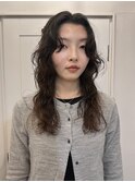 ゼリーパーマ/パーマ/ロングパーマ/セミロング/レイヤーパーマ