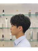 メンズパーマ/メンズカット/シェービング/眉毛/メンズサロン