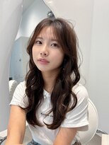 コアレス キョウト(COALESS kyoto)&nbsp;韓国ヘア/レイヤーカット/レイヤー/顔まわりカット/前髪カット