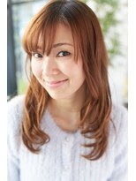 フレイムスヘアーアンドリラックス 西川口店&nbsp;カジュアル内巻きセミロング　Frames西川口