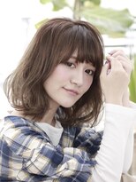 ヘアアンドライフ エジェリデイズ(hair&life egerie days)&nbsp;透明感あるひし形シルエット☆グレージュミディアム