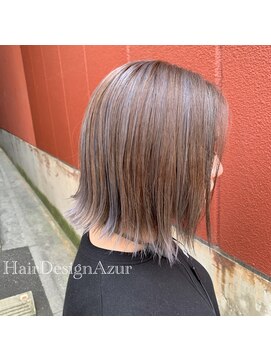 ヘアーデザイン アズール(Hair Design Azur) 【Azur】オシャレさん必見♪色落ちも楽しめるハイライトカラー