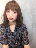 小顔 ことりベージュ ウォーターフォール