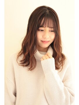 たさわ堂 ゆるふわ/ロングレイヤーカット/動きのあるウェーブ【田村】