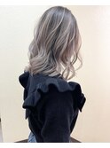 ホワイトブロンドバレイヤージュ 【Insta→bacio_ozawa】