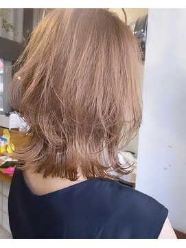 キセツ(ki se tsu) ケアカラーでノーブリーチミルクティーカラー