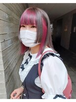 パープル(purple)&nbsp;インナーキャンディピンク