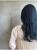 韓国風ブルーブラック