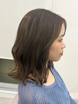 エレラビューティー(ELERA beauty)&nbsp;レイヤーミディアム×透明感シアーブラウン[ビフォーアフター]