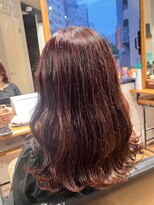 ビス ヘア アンド ビューティー 西新井店(Vis Hair＆Beauty)&nbsp;20代30代大人可愛い♪ハイライトイルミナカラーピンクブラウン
