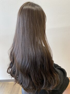 ザ ラブズ ラフズ ヘアー 本店(the loves laughs hair) オリーブベージュ