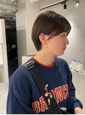 ショートヘア/収まりカット/サイドバング/収まる襟足